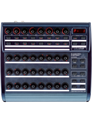 BCR2000  B-CONTROL    CONTROLADOR USB/MIDI 32 CODIFICADORES ROTATIVOS LUMINOSOS   BEHRINGER