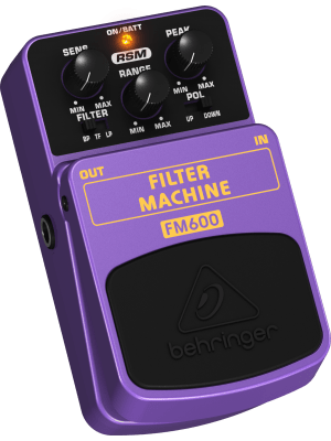 FM600     FILTER MACHINE  PEDAL PARA GUITARRA   BEHRINGER
