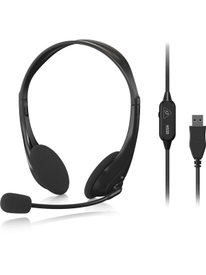 HS20  AUDIFONO HEADSET USB STEREO CON MICROFONO   BEHRINGER