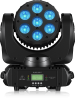 MH710 MOVING HEAD LIGHTING CON EFECTO WASH  7 x 10 Watts RGBW CREE LEDS   BEHRINGER