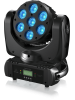 MH710 MOVING HEAD LIGHTING CON EFECTO WASH  7 x 10 Watts RGBW CREE LEDS   BEHRINGER
