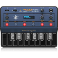 JT-4000 MICRO Sintetizador híbrido portátil de 4 voces con 2 osciladores de modelado analógico por voz, filtro analógico y arpegiador